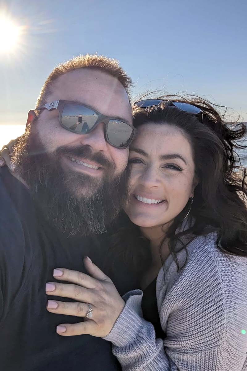 Gavin Krieg and wife